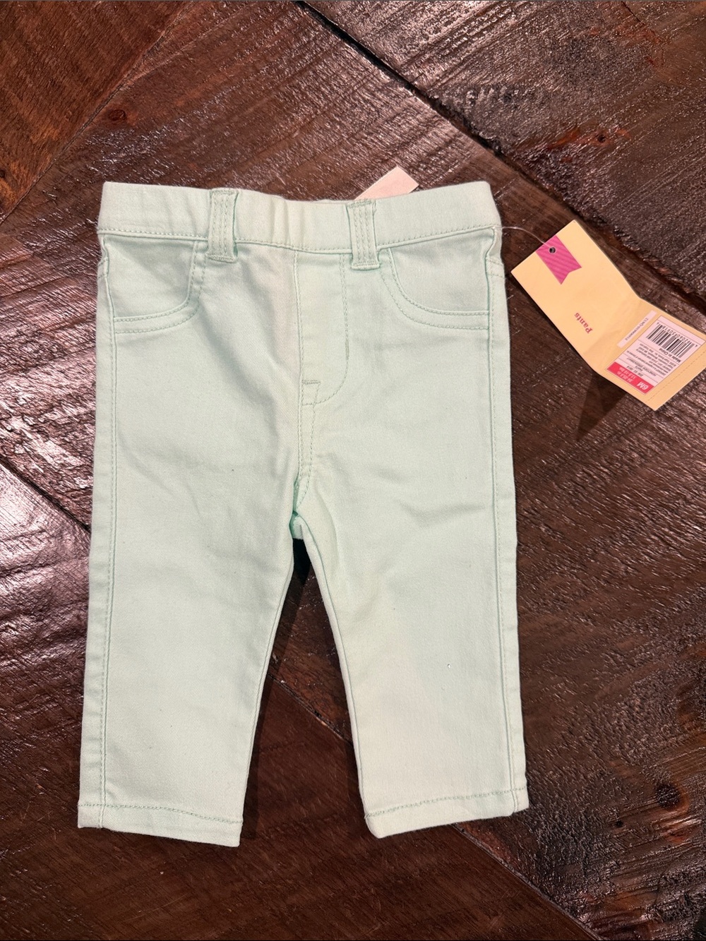 Cherokee Mint Green Girls' Stretch Leggings